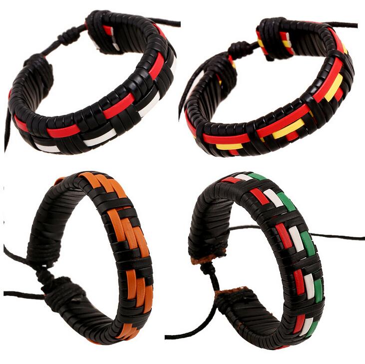 Free shipping Leather knit leather bracelet leather jewelry FB441 mix order 20 pieces a lot Slap & Snap Bracelets
Free shipping Leather knit leather bracelet leather jewelry FB441 mix order 20 pieces a lot Slap & Snap Bracelets