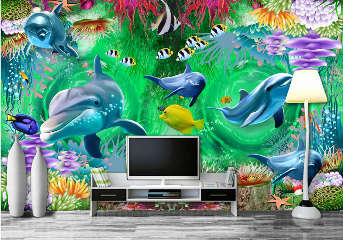 3d room wallpaper custom photo mural Swirl the underwater world dolphin background room home decor 3d wall murals wallpaper for walls 3 d, Non-woven
3d room wallpaper custom photo mural Swirl the underwater world dolphin background room home decor 3d wall murals wallpaper for walls 3 d, Non-woven