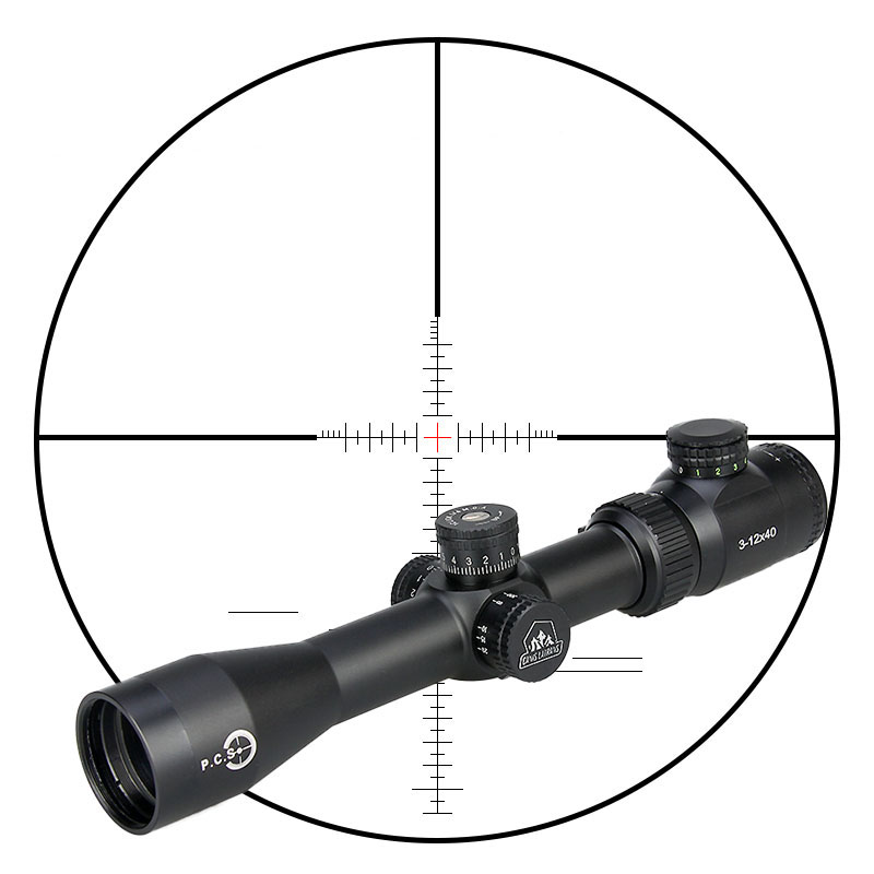 Canis Latrans TR3-12x40 rifle scope Objective Lens Diameter: 40mm clear image for outdoor use and hunting CL1-0286
Canis Latrans TR3-12x40 rifle scope Objective Lens Diameter: 40mm clear image for outdoor use and hunting CL1-0286