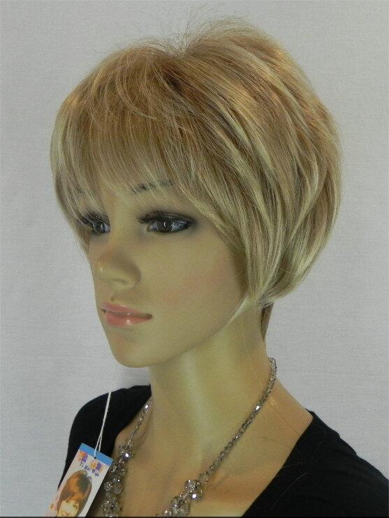 New Vogue Short Blonde Hair Wig For Womens short Straight Blonde wig