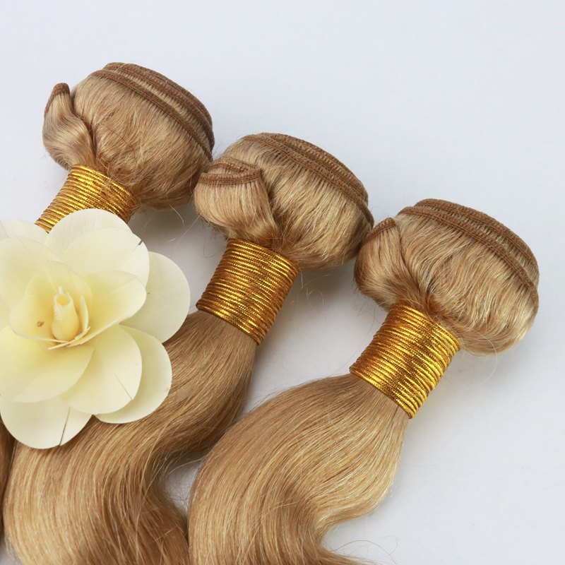 Brazilian Virgin Hair with Closure Unprocessed Brazilian Body Wave 27# Human Hair Weave 3 Bundles with Lace Closure 4x4 Lace Top Closure