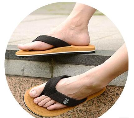 Wholesale-HOT men fashion new 2017 summer beach surf swimming flip flops mens slippers chinelo masculino plus size flat sandal shoesPZ0037