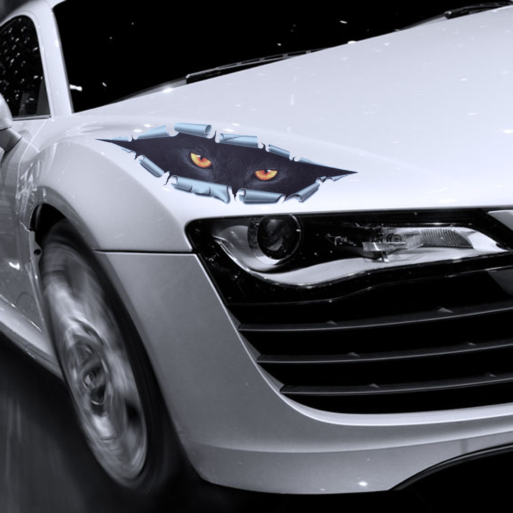 10Pcs/Lot Cool 3D Car Styling Funny Cat Eyes Peeking Car Sticker Waterproof Peeking Monster Auto Accessories
10Pcs/Lot Cool 3D Car Styling Funny Cat Eyes Peeking Car Sticker Waterproof Peeking Monster Auto Accessories