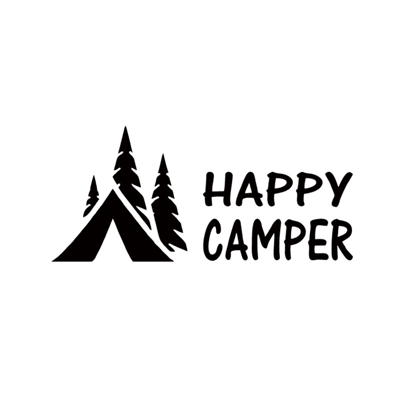 Hot Sale Happy Camper Camping Vinyl Graphics Decals Sticker For Car Truck Creative Decorative Car Styling Decal Jdm, Color
Hot Sale Happy Camper Camping Vinyl Graphics Decals Sticker For Car Truck Creative Decorative Car Styling Decal Jdm, Color