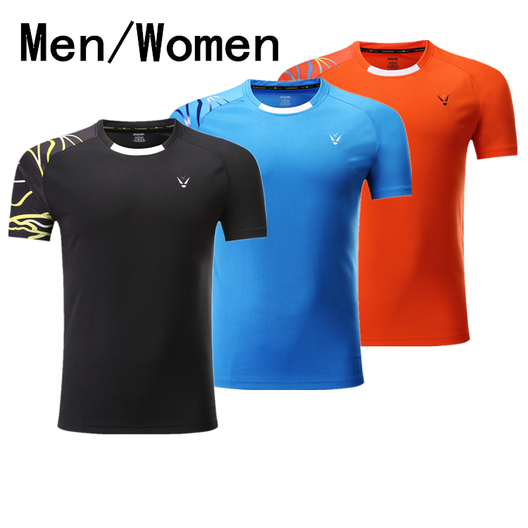 Hot, new badminton tennis dress / man / woman short sleeved summer ventilation speed dry table tennis sports clothing, Women blue
Hot, new badminton tennis dress / man / woman short sleeved summer ventilation speed dry table tennis sports clothing, Women blue