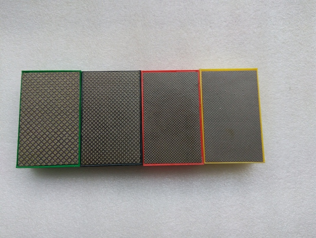 RZZ Electroplated Diamond Abrasive Pad Grinding For Glass Stone Tile