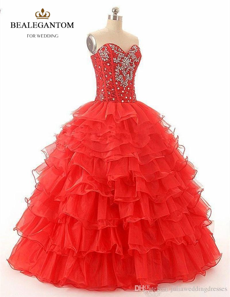 red blue custom made cheap quinceanera dresses ball gown with beaded crystals sweet 16 dress long prom party gown qa533