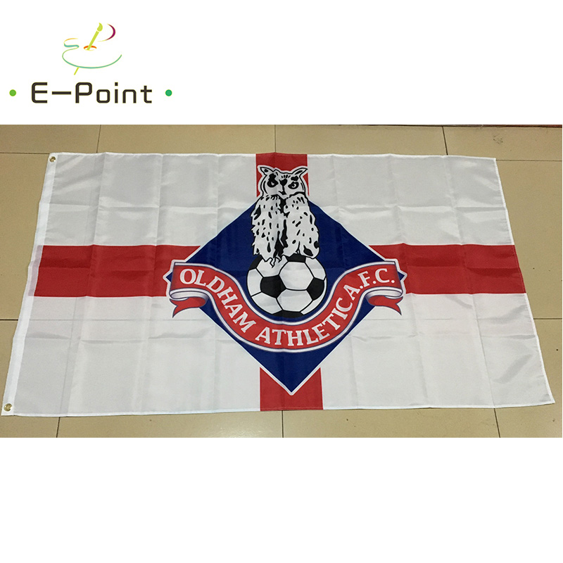 England Oldham Athletic AFC 3*5ft (90cm*150cm) Polyester EPL flag Banner decoration flying home & garden flag Festive gifts
England Oldham Athletic AFC 3*5ft (90cm*150cm) Polyester EPL flag Banner decoration flying home & garden flag Festive gifts