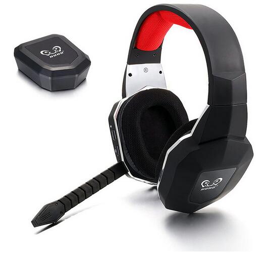 

Professional Original 2.4GHz Wireless Optical Fiber Stereo Gaming Headset Headphones for Xbox One 360 PS4 PS3 PC