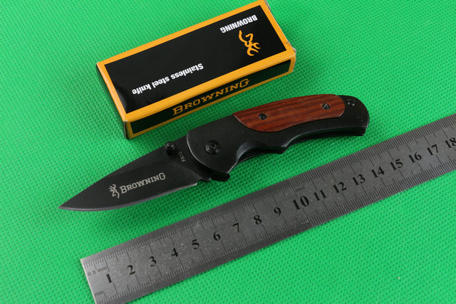 Browning FA15 Small Pocket Folding Knife 440C 57HRC Wood Handle Titanium Tactical Camping Hunting Survival Rescue Knife Utility EDC Tools
Browning FA15 Small Pocket Folding Knife 440C 57HRC Wood Handle Titanium Tactical Camping Hunting Survival Rescue Knife Utility EDC Tools