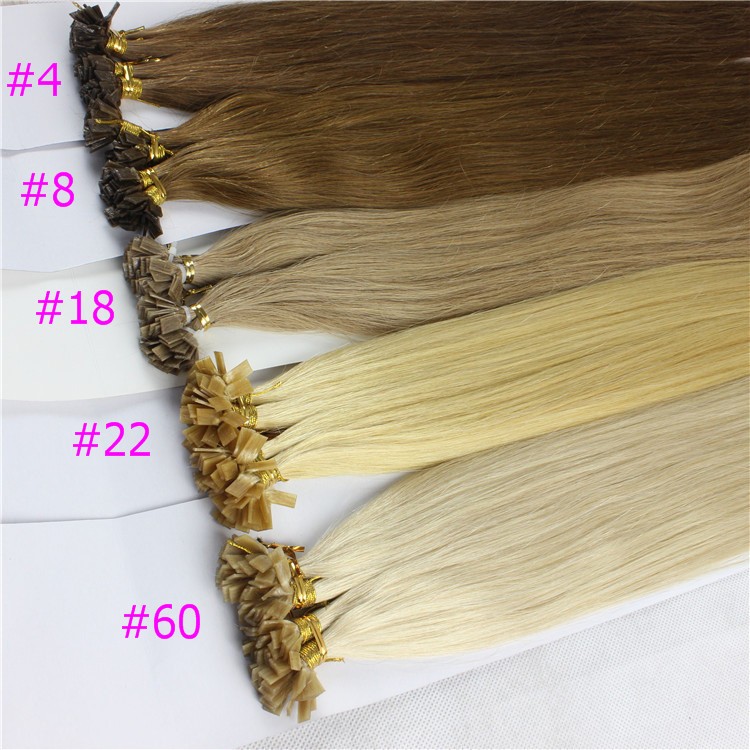 Wholesale virgin brazilian hair China Natural Color brown color Light color 18inch 0.5g pre bonded hair flat tip hair extensions, free DHL
Wholesale virgin brazilian hair China Natural Color brown color Light color 18inch 0.5g pre bonded hair flat tip hair extensions, free DHL