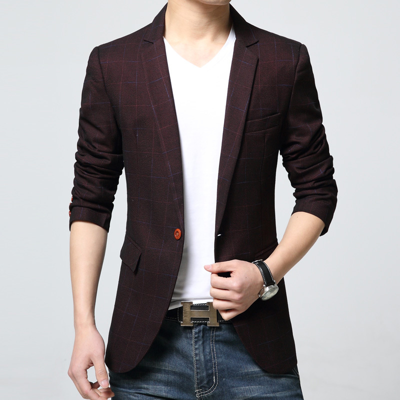 Wholesale- Spring new Korean Slim influx of male adolescent boys small suit men suit jacket thin sectiondo503