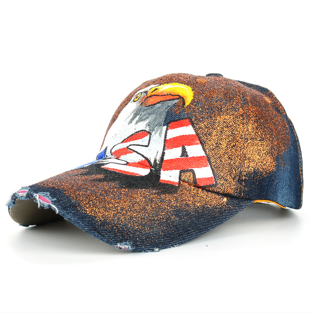 JOYMAY Brand for Man and Woman New American Flag Painted Eagle Baseball Caps Washed Cowboy Fashion Peaked Cap B477 Free Shipping, 5#
JOYMAY Brand for Man and Woman New American Flag Painted Eagle Baseball Caps Washed Cowboy Fashion Peaked Cap B477 Free Shipping, 5#