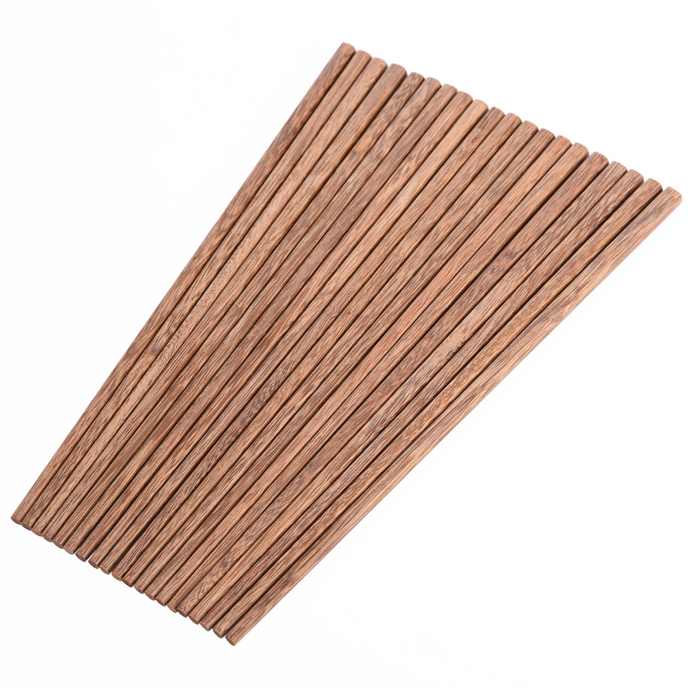 Wholesale- 10 Pairs/lot Natural Top Grade Chickenwing Wood Health Without Lacquer Wax Tableware Eco-friendly Log Chopsticks