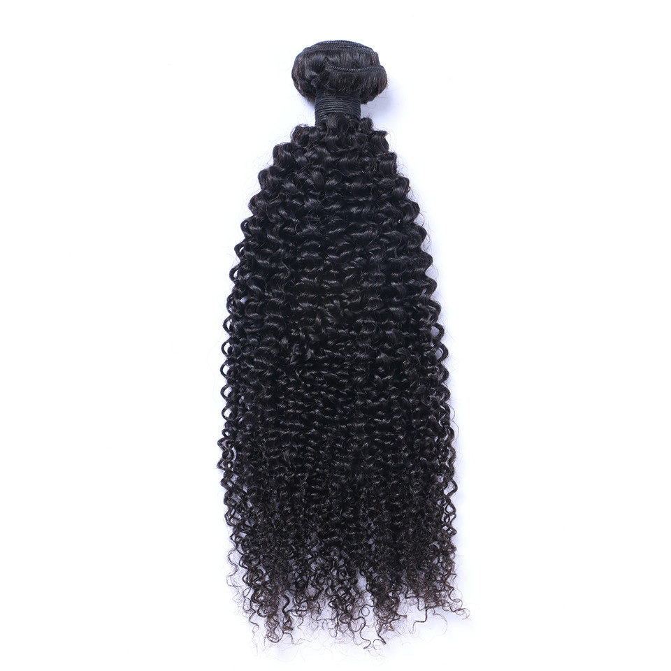 Peruvian Virgin Human Afro Kinky Curly Unprocessed Remy Hair Weaves Double Wefts 100G/Bundle 1Bundle/Lot Can Be Dyed Bleached