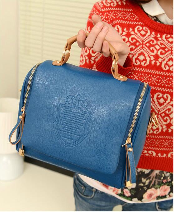 2017 New Female Crown of the British Crown Fashion Hand of the Bill Lading is Cross Bag Vintage Women's Bags