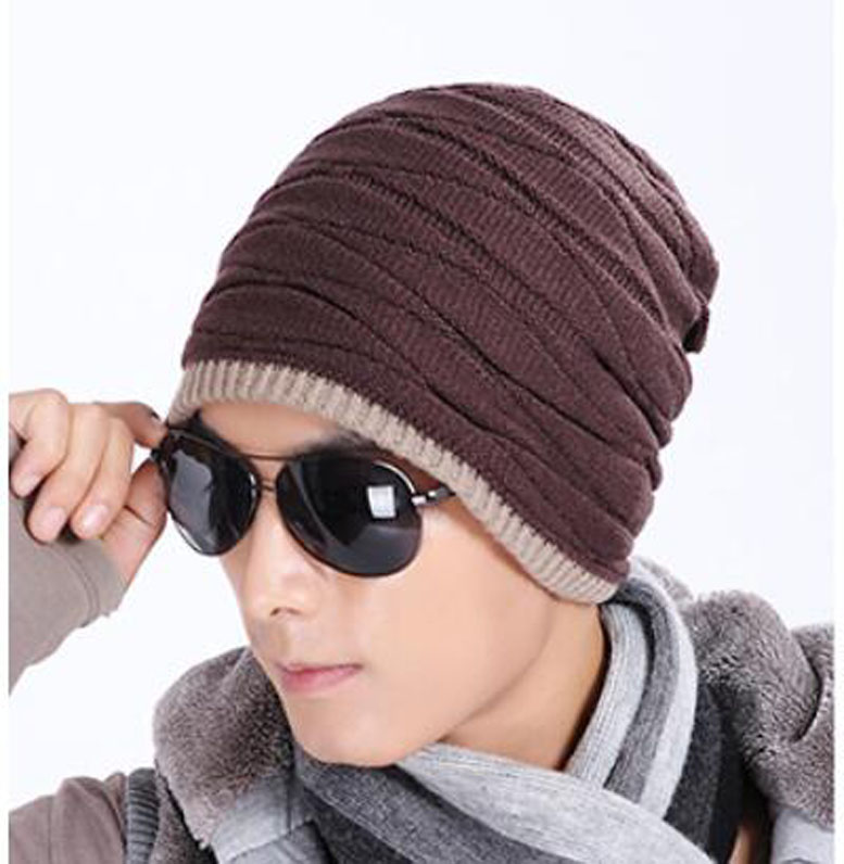 Unisex Knit Skullies Add Velvet Beanies Warm Knitted Hat Man And Women Winter Hat Solid Color Elastic Two Styles Cap LC, Navy blue
Unisex Knit Skullies Add Velvet Beanies Warm Knitted Hat Man And Women Winter Hat Solid Color Elastic Two Styles Cap LC, Navy blue