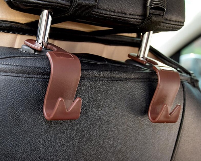 Universal car hooks hidden invisible for clothes Handbags Grocery Bags Convenient headrest chair Seat back rear storage holder rack 
Universal car hooks hidden invisible for clothes Handbags Grocery Bags Convenient headrest chair Seat back rear storage holder rack