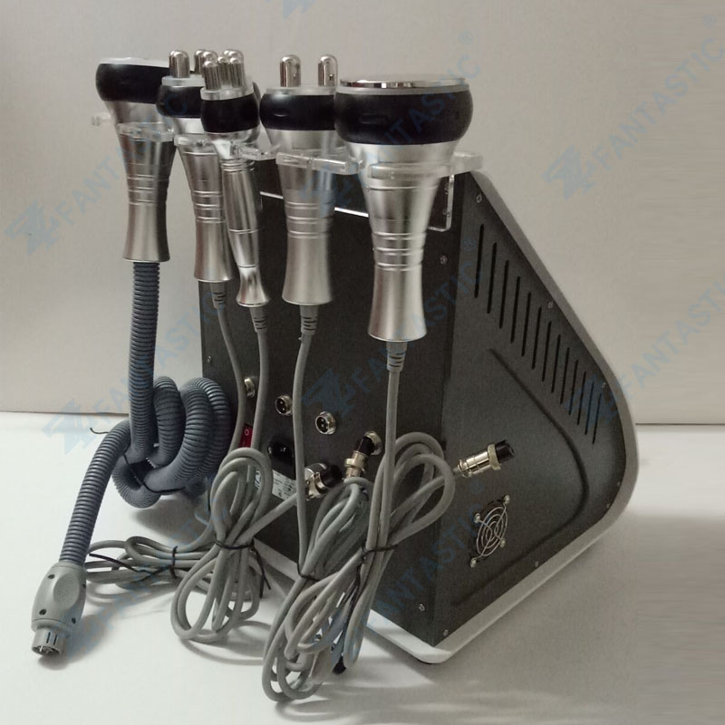 Newest Portable 5 in 1 Ultrasonic Cavitation Weight Loss Radio Frequency Multipolar Vacuum Fat Removal Slimming Machine