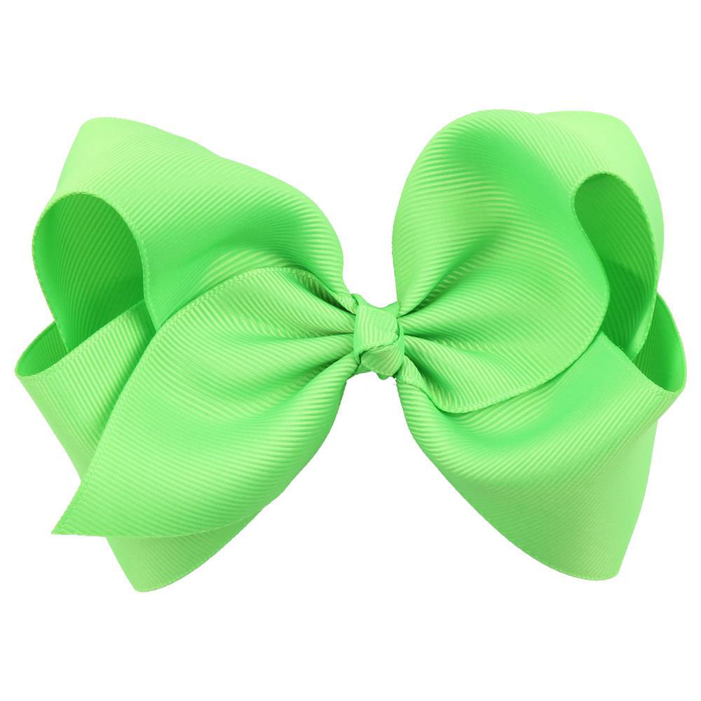 halloween ribbon 4.7 Inch Boutique Bows with Clips Baby Girls Hair Clips Solid Color Grosgrain Ribbon Big Bow Knot Barrettes Childrens Hair Accessorie