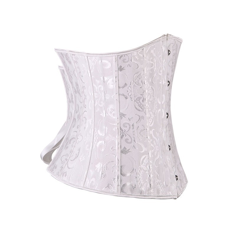 24 Steel Bones Sexy Control underbust Corsets & Bustiers Waist Cincher Corselet Body Shaper 9083