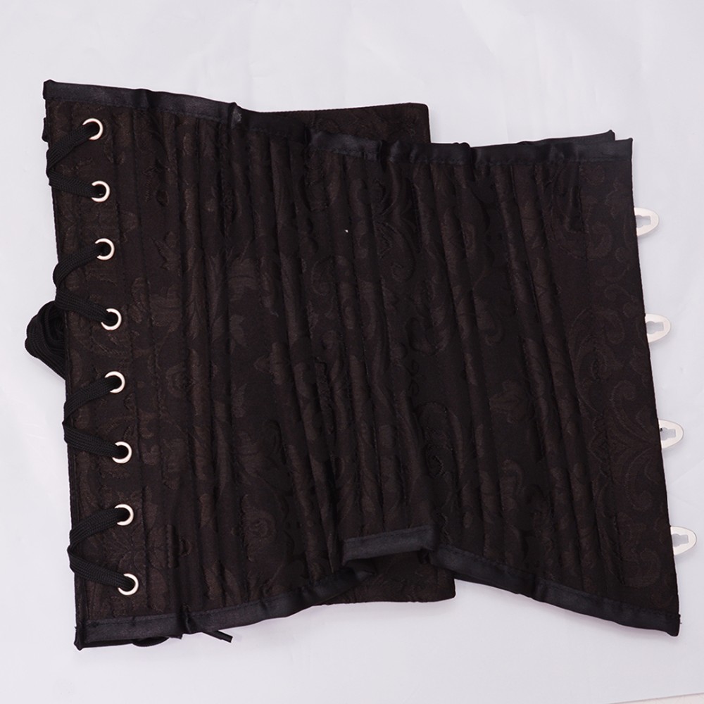 Double steel boned Underbust Corset Bodysuit Waist Trainer Slim Shapewear Control Corsets Cincher Body Shaper Bustier Waist Trainer 8110