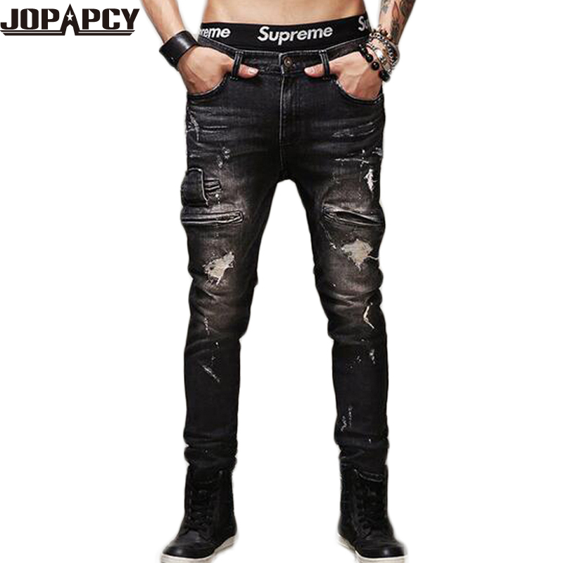 Wholesale-HOT Selling Top Designer Famous Jeans Men Upscale Cotton Men's Skinny Jeans European And American Style Denim Pants MYA0395, Black
Wholesale-HOT Selling Top Designer Famous Jeans Men Upscale Cotton Men's Skinny Jeans European And American Style Denim Pants MYA0395, Black