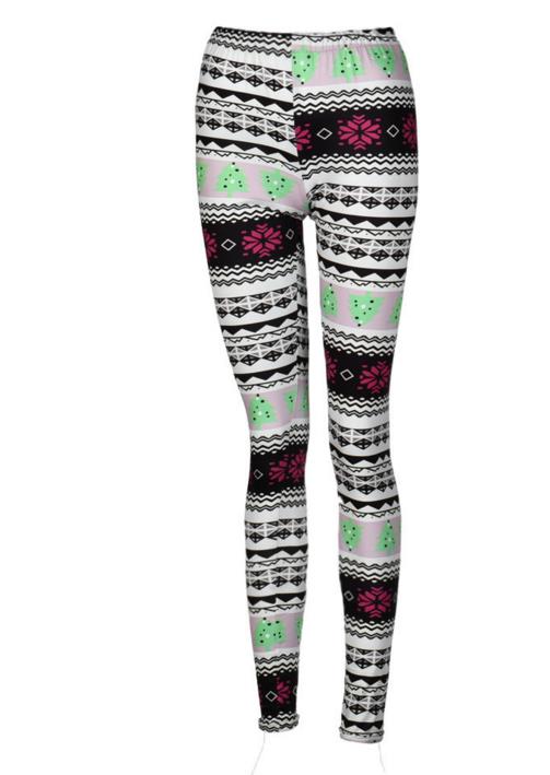 Women Elk Deer Printed Stretchy Skinny Pants Leggings Stripe Chevron Tight pant teen girl lady Xmas Series clothing gift 16 styles S M L XL