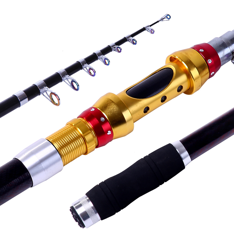 High Quality Telescopic Fishing Rods Portable Carp Ultra Light Fishing Rod Spinning Carbon Fiber Fishing Rod Pole Vara De Pesca
High Quality Telescopic Fishing Rods Portable Carp Ultra Light Fishing Rod Spinning Carbon Fiber Fishing Rod Pole Vara De Pesca