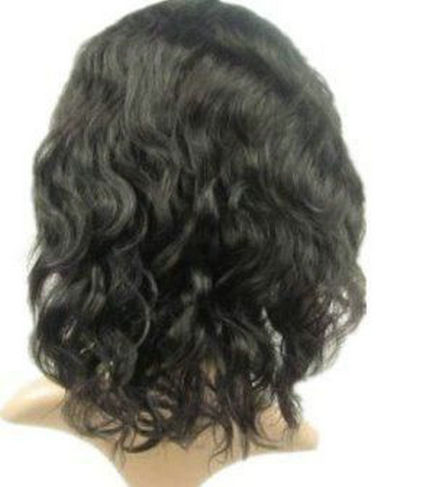 Diva1 HD transparent wig natural wet wavy curly bob Lace front brazilian hair wigs pre plucked shoulder length