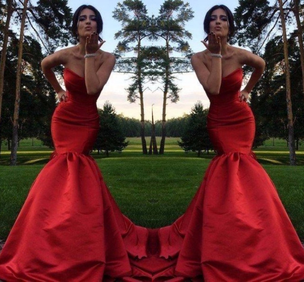 Vestido De Festa Sexy Dark Red Satin Mermaid Long Prom Dresses 2017 Simple Cheap Sweetheart Evening Gowns Formal Dress Party Dresses, Same as picture
Vestido De Festa Sexy Dark Red Satin Mermaid Long Prom Dresses 2017 Simple Cheap Sweetheart Evening Gowns Formal Dress Party Dresses, Same as picture