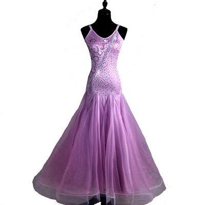 Ballroom Waltz Dresses Competition Dress Dancing Outfits Ballroom Tango Dance Costumes Customized Size D0243 Rhinestones Big Sheer Hem, Purple
Ballroom Waltz Dresses Competition Dress Dancing Outfits Ballroom Tango Dance Costumes Customized Size D0243 Rhinestones Big Sheer Hem, Purple