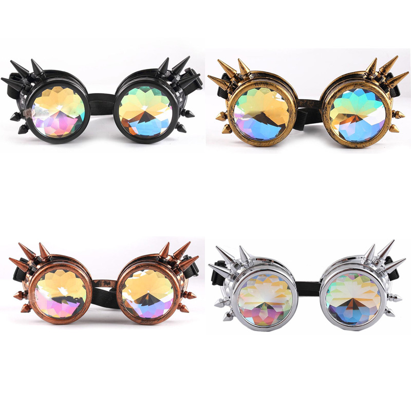kaleidoscope Sunglasses Steampunk Gothic Goggles Vintage Retro Spiked Sun Glasses Decorative Celebrity Gift Punk Hiphop TY0007 
kaleidoscope Sunglasses Steampunk Gothic Goggles Vintage Retro Spiked Sun Glasses Decorative Celebrity Gift Punk Hiphop TY0007