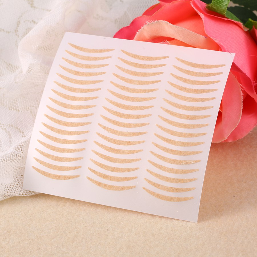 Wholesale-Y28 2016 new 72pairs Flesh Color Eyelid Paste Thin Eyelid Stickers Eye Shadow Set, Free Shipping Women Make Up Eyelid Tools