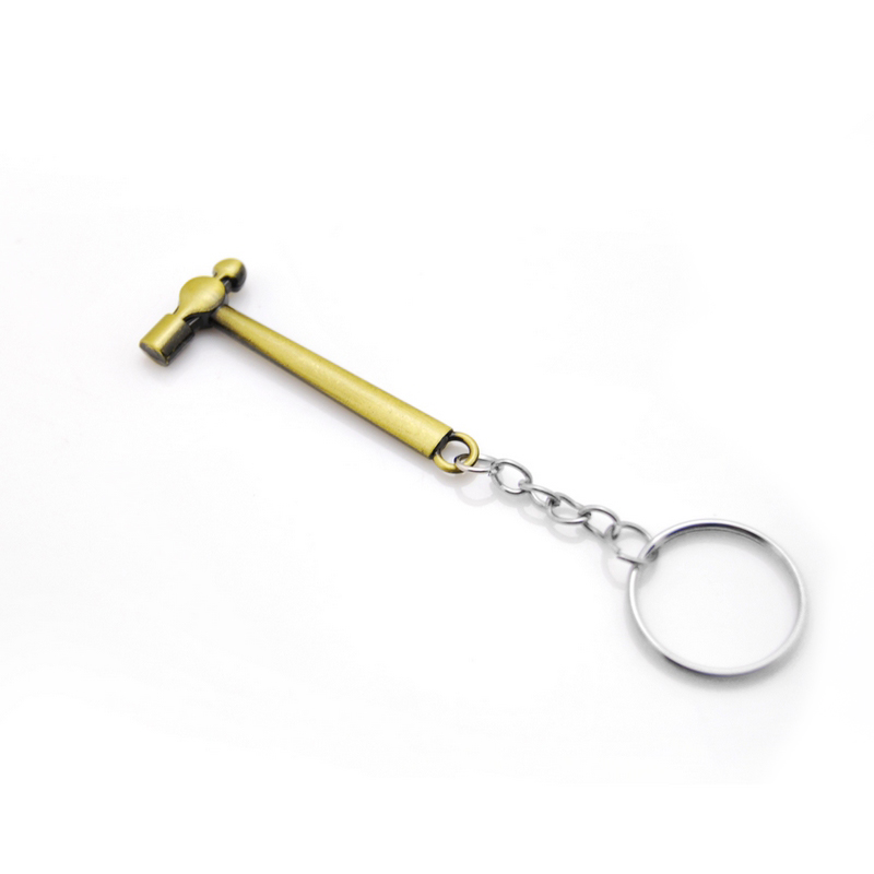 Original New Fashion Trinkets Top Quality Alloy Hammer Keyring Men's Gifts Jewelry keychain Key Holder 
Original New Fashion Trinkets Top Quality Alloy Hammer Keyring Men's Gifts Jewelry keychain Key Holder