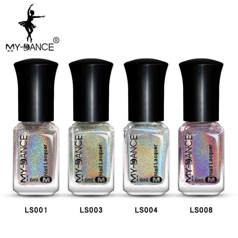Top Quality My Dance Factory Price Environmental Fantasy Diamond Laser Nail Art Nail Gel Polish