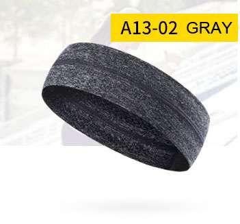 2023 Sport Headbands Yoga Hair Elastics Jogging Turbans Sweatbands Hair Bands Fashion Sport Anti-slip Headbands Colorful Bulk Purchase Sport
