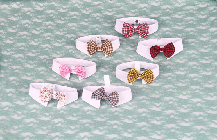 Hot Sales Pet Supplies Red Colors Cats Dog Tie Wedding Accessories Dogs Bowtie Collar Holiday Decoration Christmas Grooming G471