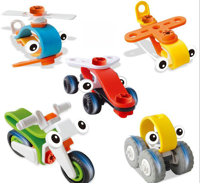 4pcs/lot DIY Traffic Tool Disassembly Assembly Classic Building Blocks Toy Early Educational Puzzle Toys For Children Kids
4pcs/lot DIY Traffic Tool Disassembly Assembly Classic Building Blocks Toy Early Educational Puzzle Toys For Children Kids