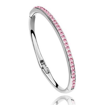 Women Full Diamond Charm Crystal Bracelet Bangles 18K Rose Gold Bracelet Filled Trendy Jewelry for Christmas Gift
Women Full Diamond Charm Crystal Bracelet Bangles 18K Rose Gold Bracelet Filled Trendy Jewelry for Christmas Gift