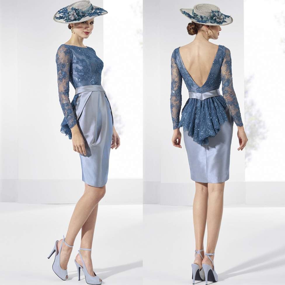 Elegant Lace Backless Mother Of The Bride Dresses With Long Sleeves Peplum Sequined Wedding Guest Dress Knee Length Plus Size Evening Gowns
Elegant Lace Backless Mother Of The Bride Dresses With Long Sleeves Peplum Sequined Wedding Guest Dress Knee Length Plus Size Evening Gowns
