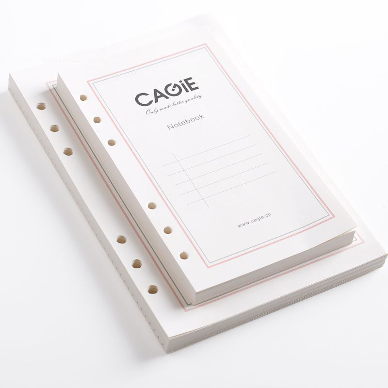 Wholesale- Standard A5 A6 6 Holes Loose-leaf Notebook Refill Paper Replacement Inside Inner Pages Spiral Filler Papers For Notebook Diary
Wholesale- Standard A5 A6 6 Holes Loose-leaf Notebook Refill Paper Replacement Inside Inner Pages Spiral Filler Papers For Notebook Diary
