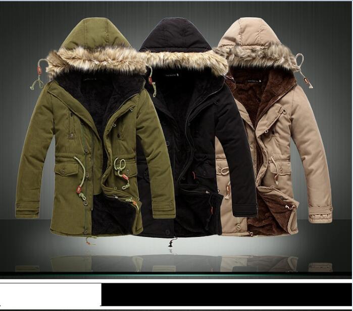 Fall-Winter Jacket Men Parkas A Black Army Green Winter Coat Feather Down Jacket Abrigos Hombres Invierno Chaqueta Plumas