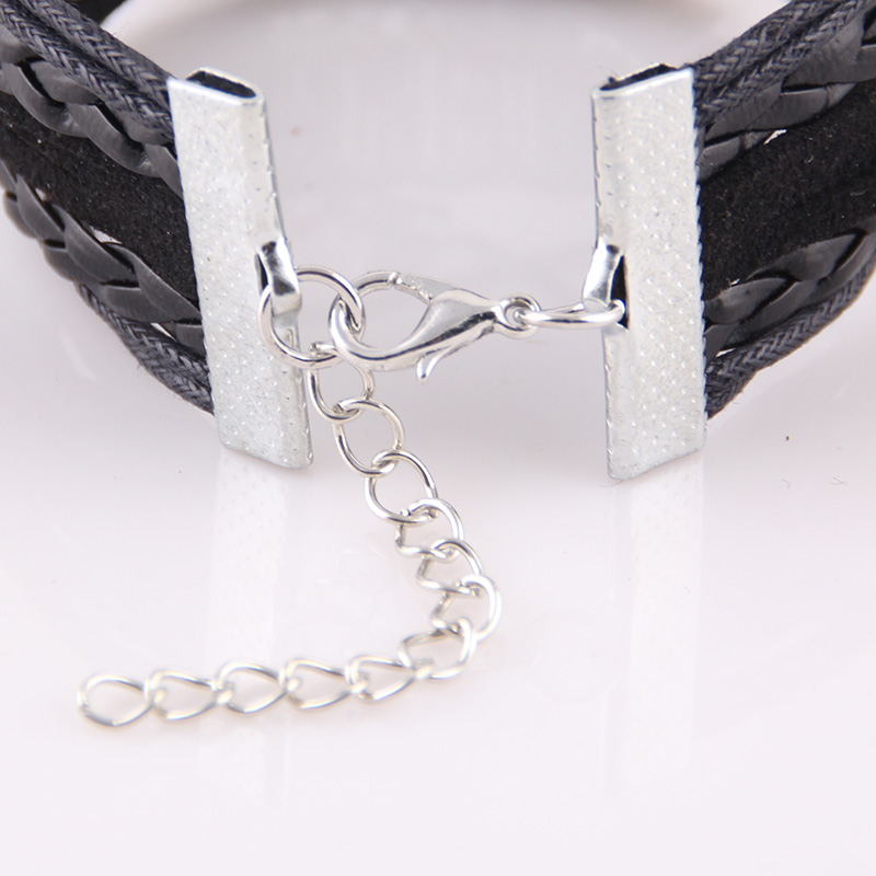 Wholesale-Infinity Awareness heart charm bracelets & bangles wedding bracelet for lovers gifts jewelry Drop Shipping