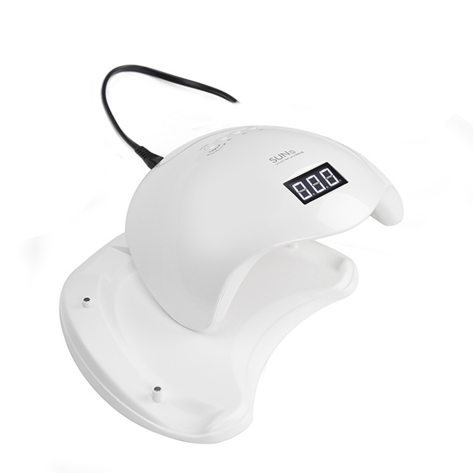 Wholesale- SUN5 48W Professional 365+405 nm LED Lamp Nail Dryer Polish Machine Fit Curing All Nail Polish Nail Gel Art Tool