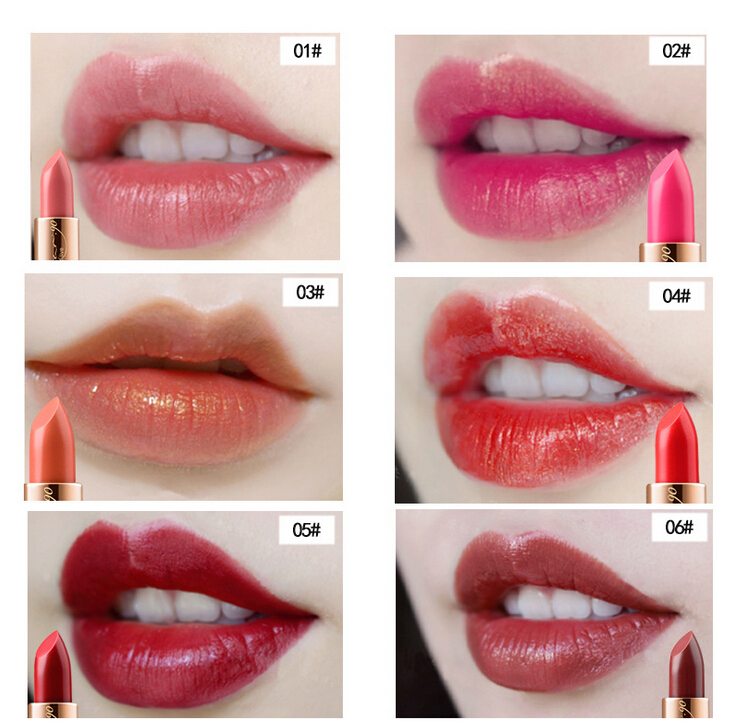 NEW ARRIVAL Dreamy star Mermaid's lipstick Amazing shiny golden lipstick Party makeup look 6colors 3.8g free shipping, Mixed color
NEW ARRIVAL Dreamy star Mermaid's lipstick Amazing shiny golden lipstick Party makeup look 6colors 3.8g free shipping, Mixed color