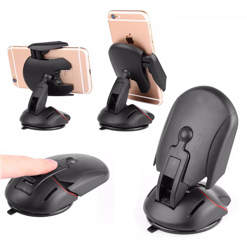 Electronic Adjusting Car Mount for Mobile Devices and Navigation Systems - Convenient Air Vent Support