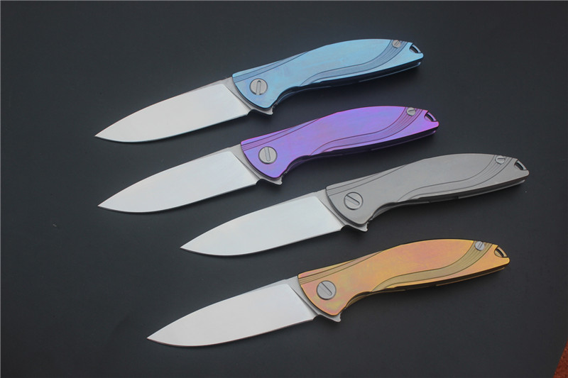 VESPA Neon pocket knife ceramic ball bearing D2 titanium flipper folding knife outdoor EDC camp Kitchen hunting Utility Tactical knife
VESPA Neon pocket knife ceramic ball bearing D2 titanium flipper folding knife outdoor EDC camp Kitchen hunting Utility Tactical knife