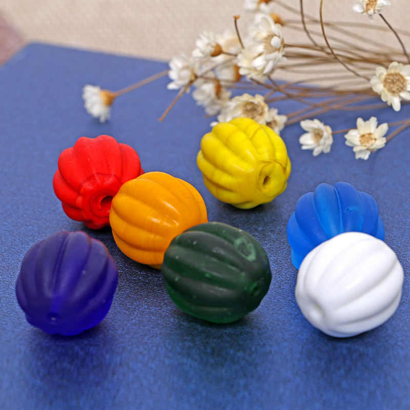 20pcs/lot 12mm Old Lampwork Glass Beads Pumpkin Shape Multi Color Frosted Handmade Lampwork Loose Beads For DIY Jewelry
20pcs/lot 12mm Old Lampwork Glass Beads Pumpkin Shape Multi Color Frosted Handmade Lampwork Loose Beads For DIY Jewelry