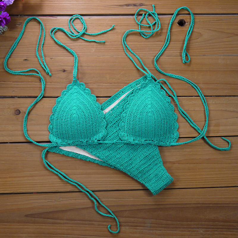 BIkini Crochet Top. Crochet Halter Top Handmade in 100% cotton. Hippie/Boho/Coachella. 13 color, Deep pink
BIkini Crochet Top. Crochet Halter Top Handmade in 100% cotton. Hippie/Boho/Coachella. 13 color, Deep pink